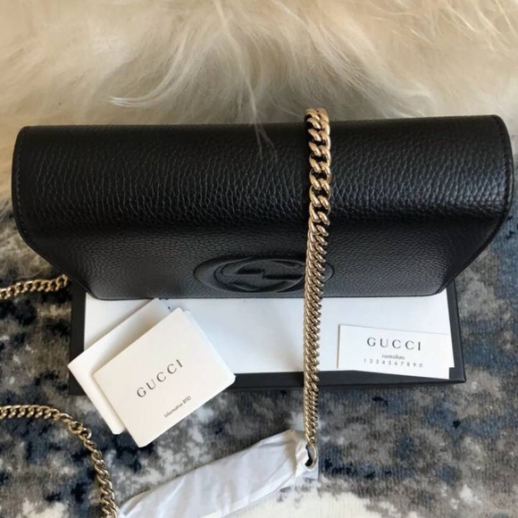 Authentic Gucci Soho Wallet on Chain - Picture 11 of 12
